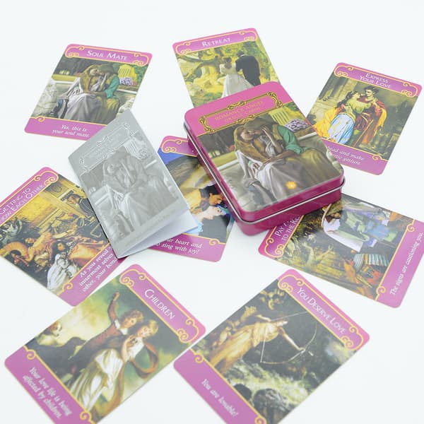 Romantisk ängel Järn tarotkort