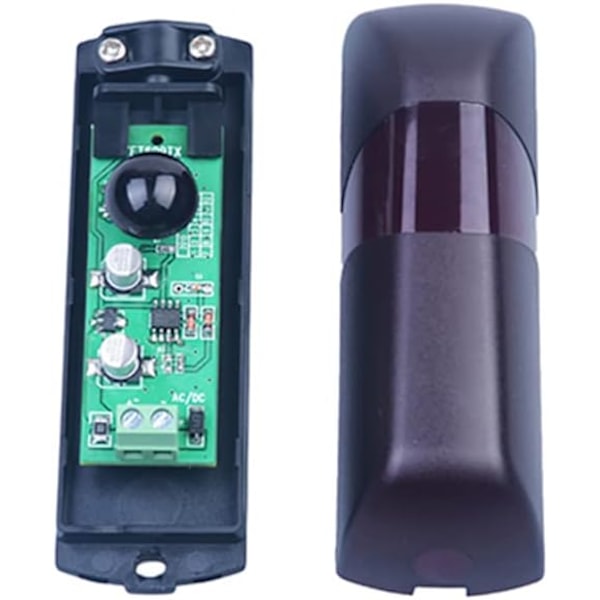 Par Universal Infraröda Fotoceller för Automatisk Utomhussensor för Garageport 12V/24V AC DC