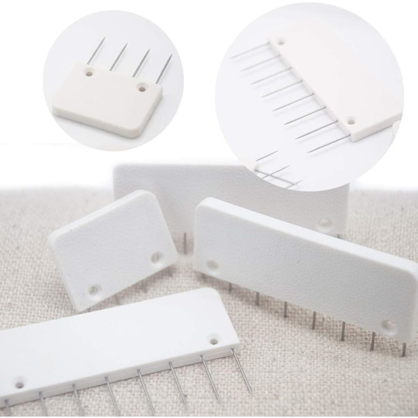 Stickningsblockeringsstiftset, stickningsblockeringsstickor – Set med 25 stickor för blockering av K