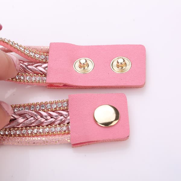 Dame Multi-Layer Armbåndsur Vevd Armbånd Bursdagsgaver