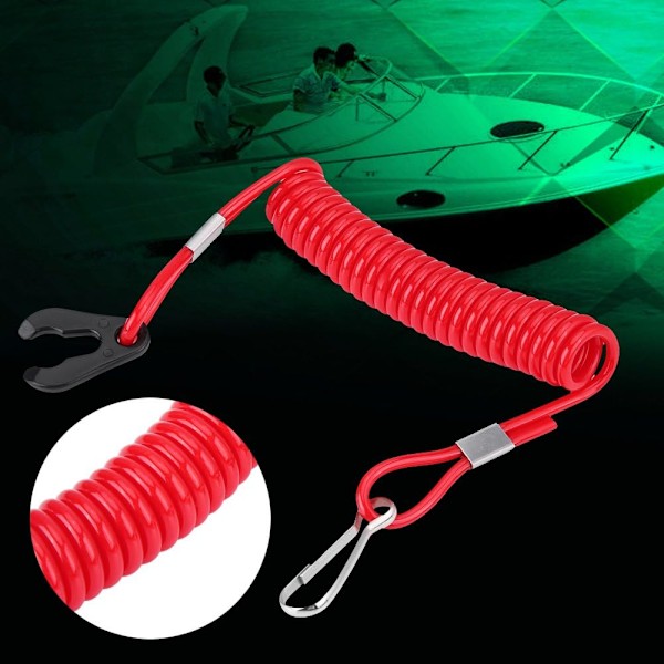 Båd Kill Switch, Påhængsmotor Kill Switch, Hoved Kill Switch Snor, Påhængsmotor Nødstop Tændings Kill Switch