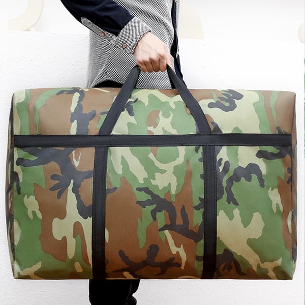 Canvas Cargo Bag Tactical Heavy Duty bomull Stor militär fallskärm D