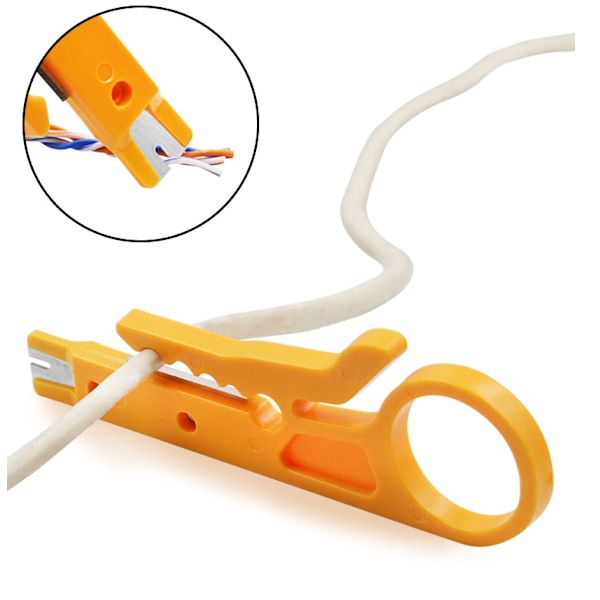 RJ45-kabelavdragare elektrisk av Cable Stripper / 110 Style Punch Down IDC T