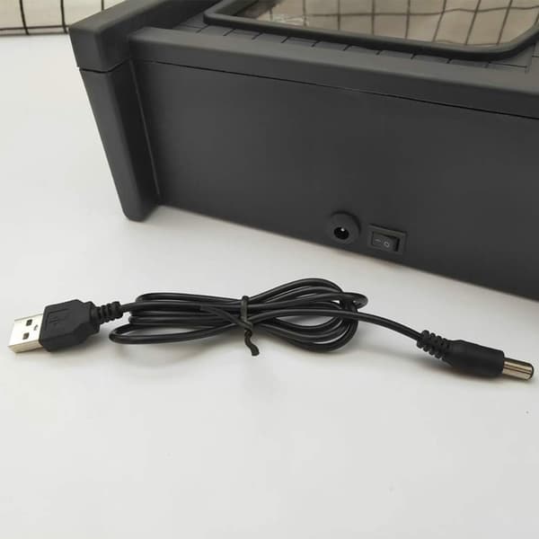 LED-eldstad, beröringsbar eldstadslampa, elektrisk eldstad med flameffekt, USB- och batteridrift