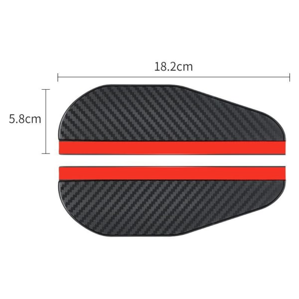 Spegelsolskydd för bilar, 2-pack