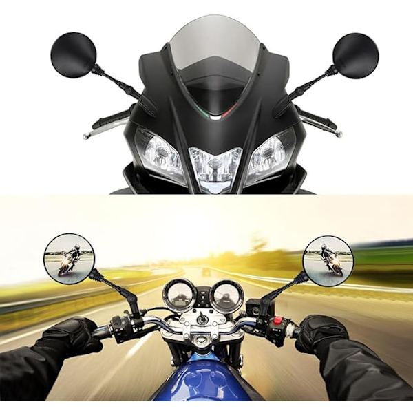 Sett med universelle motorsykkel speil