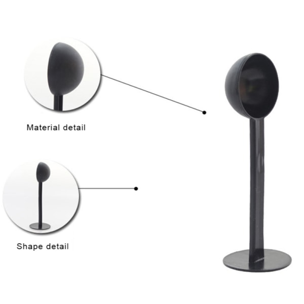 Kaffeske og Tamper, 2 i 1 Multifunktionel Kaffetamper med 10g M