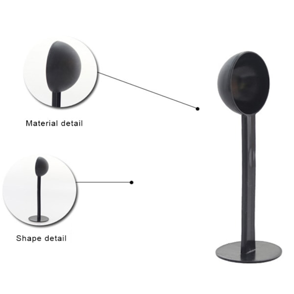 Kaffeskopa och tamper, 2 i 1 multifunktionell kaffetamper med 10 g m