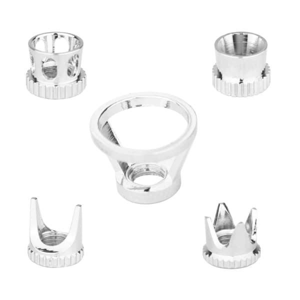 1 set - 5 st Universal luftborste Nålskyddsbyte för olika sprayeffekter