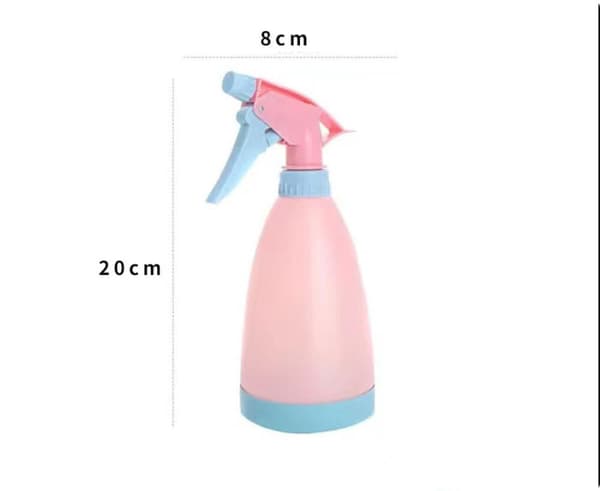 Stycken 500ML Sprayflaska Tom Påfyllningsbar Flaska (Ris-rosa-blå), PP-material, 20*8cm