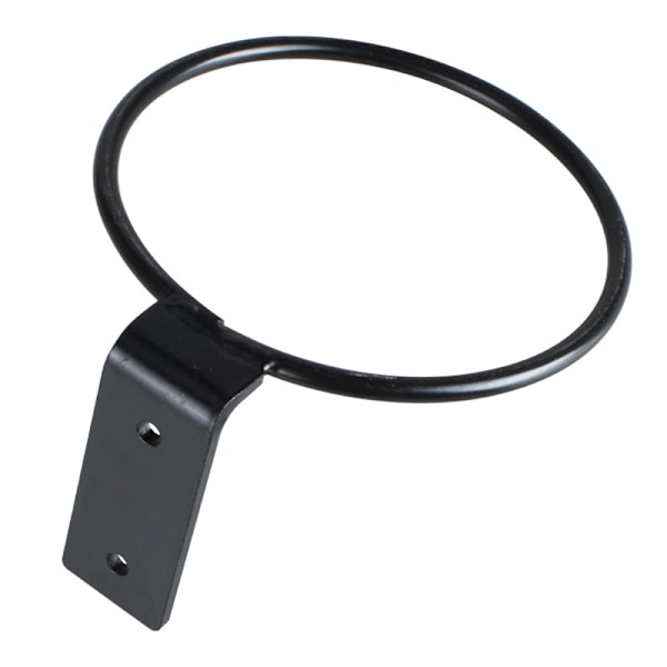 3 kpl 15 cm musta metallinen kukkaruukun pidike kukkaruukun ripustusrengas puutarhaparvekkeelle