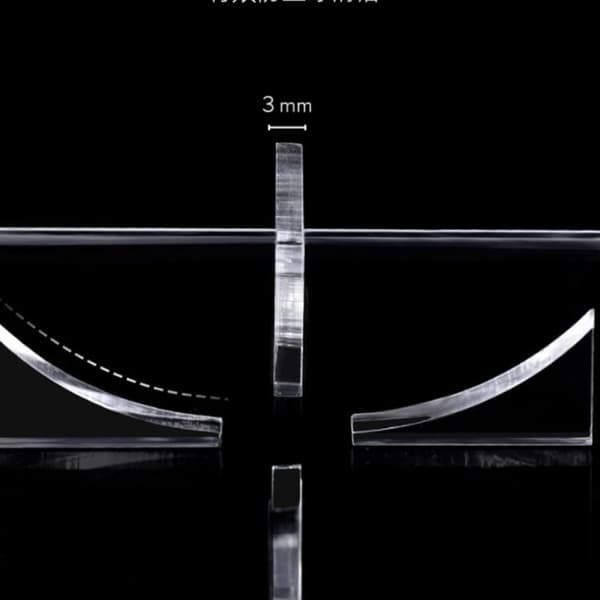 Akryl Baseball Display Stativ for 8 x 8 x 8 cm Boks