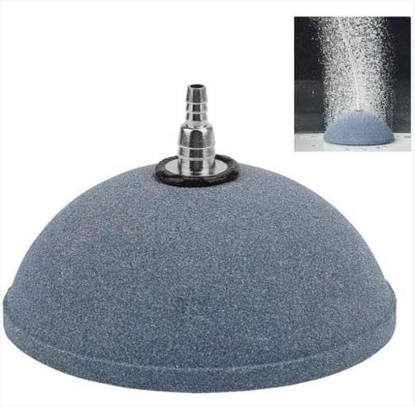 Kugleboble Diffuser Sintret Boblesten Bobler Akvarium Lydløs Luftdiffuser Akvarieluftsten Boble 10 cm til Akvarium Fisketank Hydroponik AI