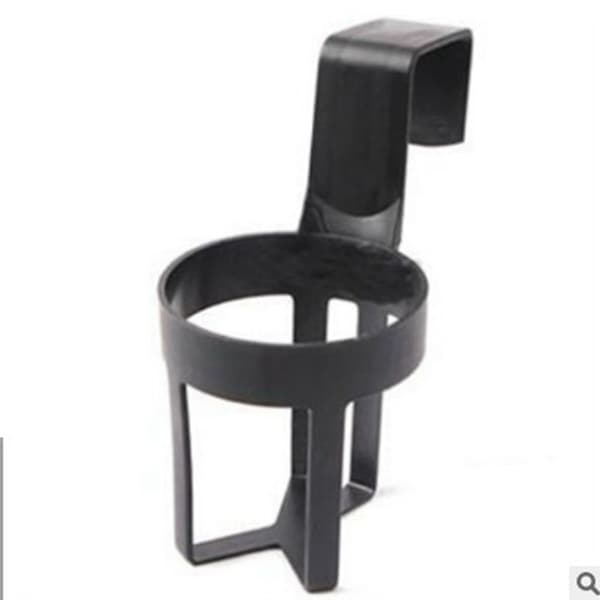 2 svarta mugghållare för bil 7,6*13,5CM
