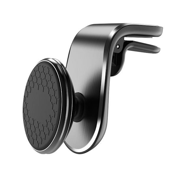 Magnetisk Biltelefonholder, 360° Rotation Magnetiske Telefonholdere, L Type Magnetisk Biltelefonholder (Sort)