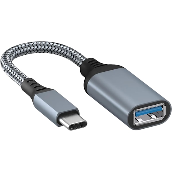 USB-C - USB Naaras OTG-sovitin - 5 Gbps siirto - USB-C - USB-sovitin iPhone 16 15, iPad, MacBook Pro/Air, Samsung Galaxy S25/S24/S23/S22/S21
