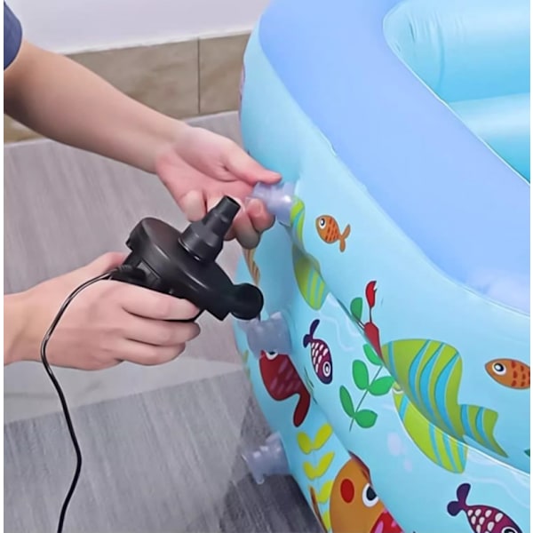 Volymetrisk pump - Ballongpump - Luftpump - Elektrisk pump för barnpool