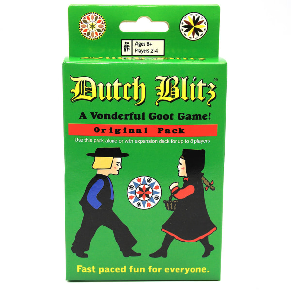 Dutch Blitz: The Original Fast Paced Card Game, Innehåller 160 kort, Qu