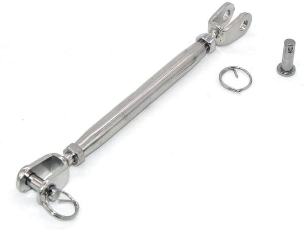 2 stk. M10 304 Rustfritt Stål Lukket Vinsj