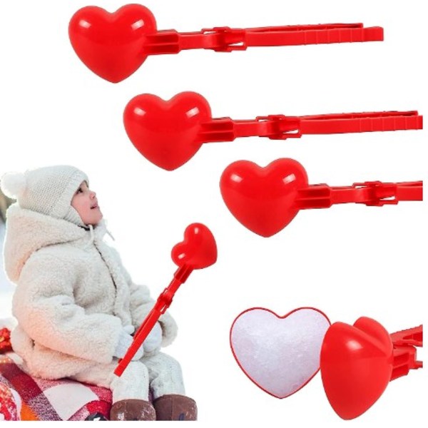 3 st snöbollssandaler, bolltillverkare, snöhjärtasandaler, kärlekssnö