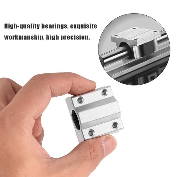 4 stk. SCS8UU Lineær Bevægelse Kugleleje CNC Slide Bøsning 8mm Slide Blok til 3D Printer