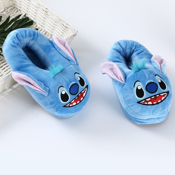 Stitch Lilo -tossut, plyyssitossut, lämpimät, liukumattomat, kotiin sisätiloihin (35-40)