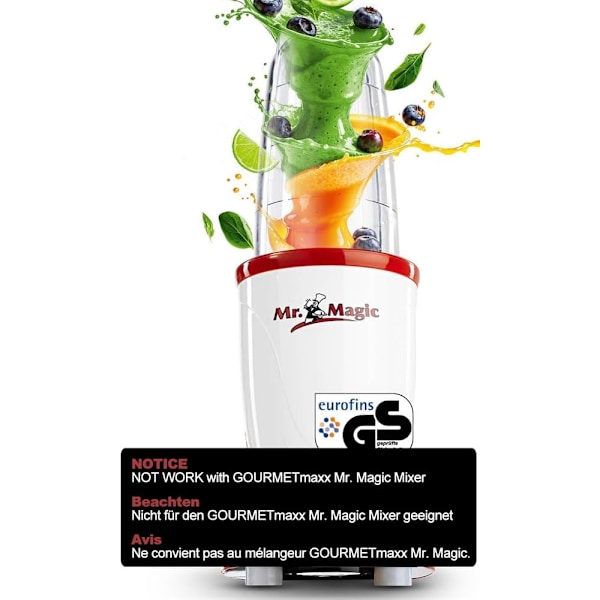 3 st Ersättningsblad för Magic Bullet Blender Mixer, 250W Magic Bullet Blad Reservdelar, Magic Bullet Korsblad Tillbehör