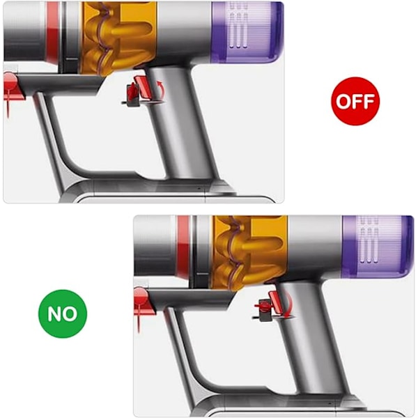 Håndtag til afbryderholder kompatibel med Dyson V15 V11 V10 V8 V7 V6 - Afbryderholder