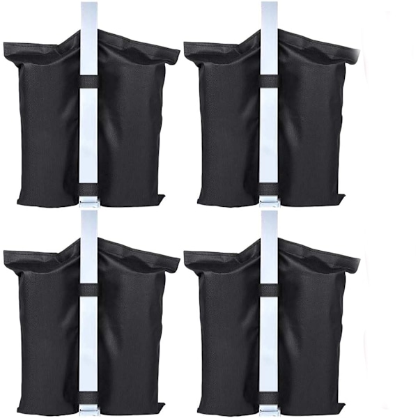4 sandsäckar - för att öka vikten på benen på din pop-up-paviljong, trädgård