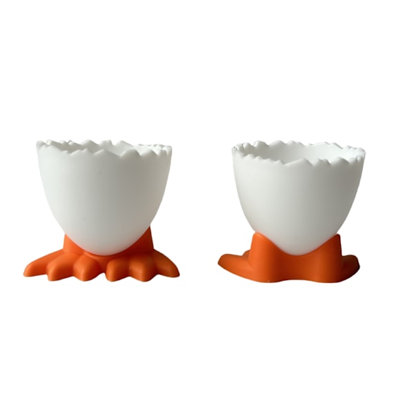 Äggkoppar i Plast - Portabel Ägghållare - DIY - 9 Delar - 5,5 × 4,6 × 4,5 cm - för Kök, Camping, Picknick