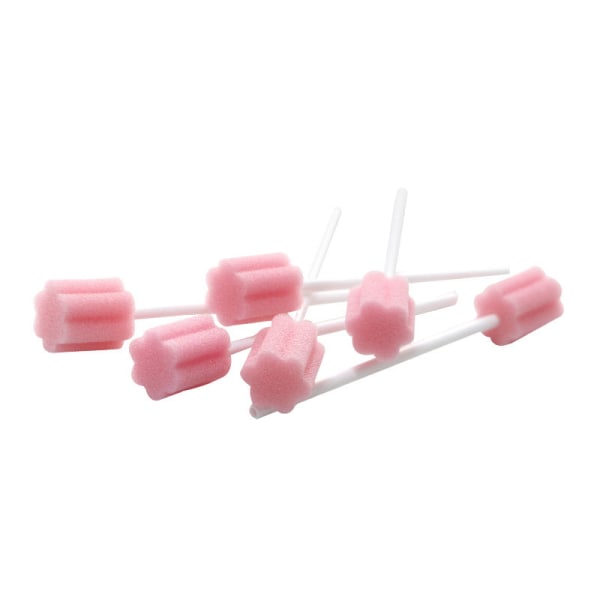 Munnpleiepinner - Tannrengjøring Munn Toothette Oral Sponge(100 stk,