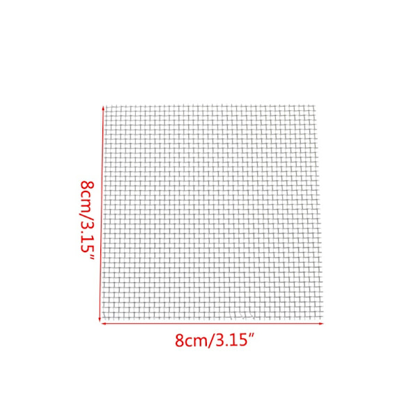 14 Stycken 8 X 8 CM Moss Akvatisk Växt Dekoration Moss Akvatisk Växt Tillbehör Rostfritt Stål Finmaskigt Nät Växtnät För Moss Akvatisk Växt A