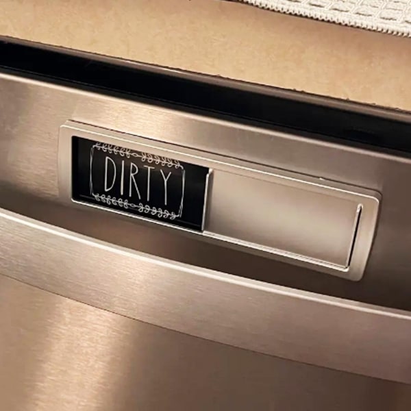 Newest Design Dishwasher Magnet Clean Dirty Sign Indicator 17.7*5.2*0.