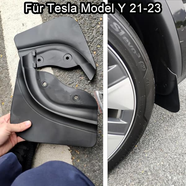 4 stk. stænkskærme til Tesla Model Y 21-23 Mud Flaps Stænkskærme Tilbehør til Tesla Mud Flaps Mudguards