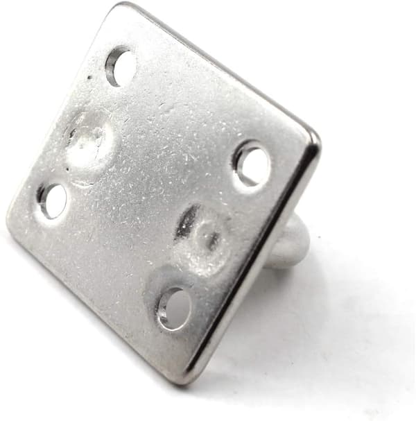 M8 Kraftig Loftvægmonteringskrog Anker Øjeplade 304 Rustfrit Stål 5/16\" 8mm (4 stk)