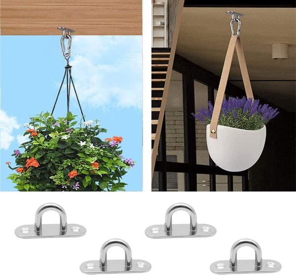 Øjeplade i rustfrit stål, kroge i rustfrit stål, øjeplade til øje P