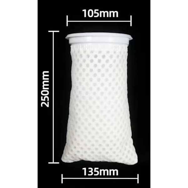 4 kpl 10,5 x 25 cm 150μm akvaariosuodatinsukat, 3D akvaariosuodatinsukat Hon