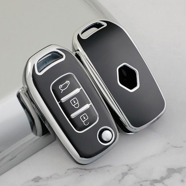 Nyckelskydd för Renault Sandero Logan Clio Arkana Captur Kadjar 3 Bu