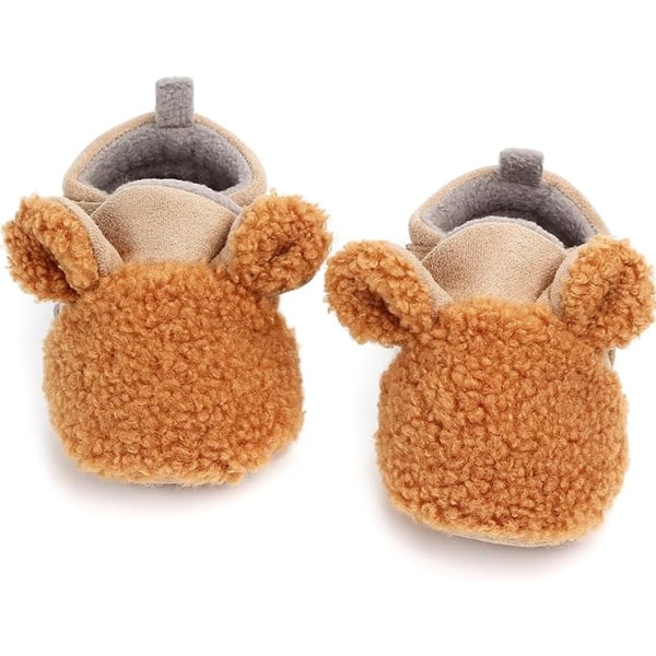 Baby skor för pojkar, flickor - tofflor för toddler Vinterfleece