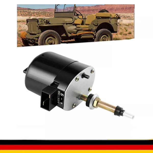 12V Vindusviskermotor 01287358 Erstatningstilbehør for Willys Jeep Traktor