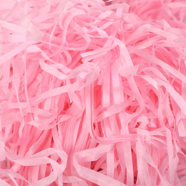 100 gram rosa påskpapper, påskkorg gräs Raffi