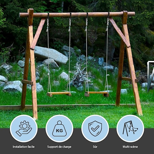 St Hammock Rem Trädgunga Hammock Fästremmar Hängremmar Nylon Hammock Rem för Trädgård Gunga Hammock Hängstol Utomhus