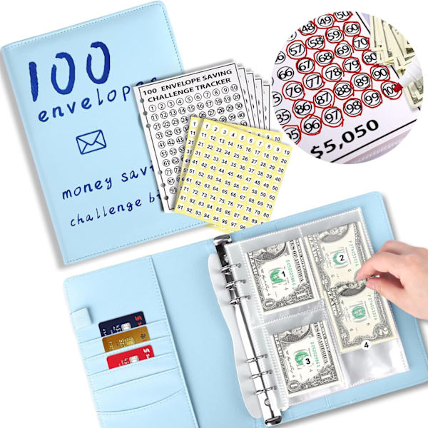 100 kuverter pengebesparende udfordring, pengebesparende udfordringsbog - Ea