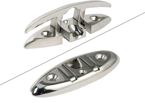 Marinebåd Dock Foldbar Klampe 316 Rustfrit Stål