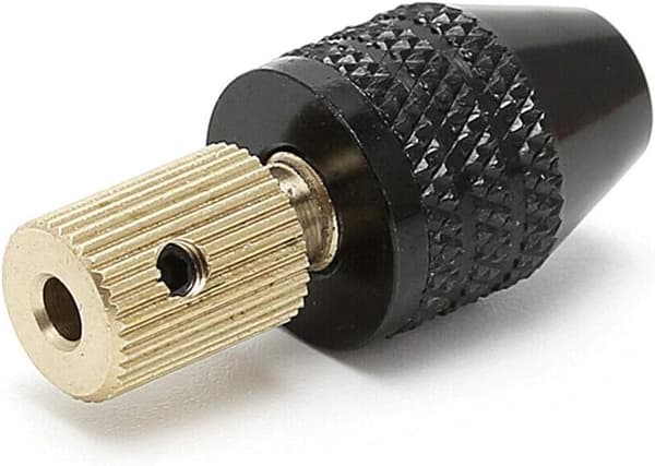 Mini Elektrisk Motoraxel Fästchuck 0.5mm-3.2mm