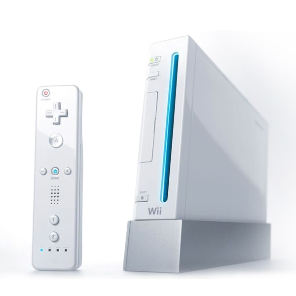 Fjärrkontroll Vit till Wii, 16*3,5*4,5 cm, vit