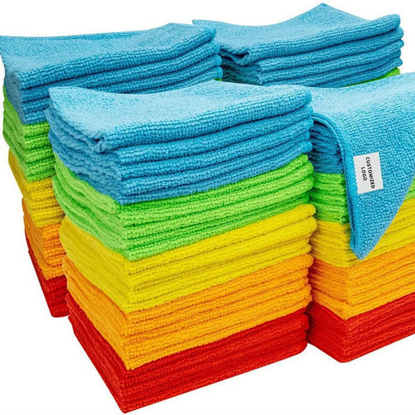 Mikrokuituiset puhdistusliinat, 4 puhdistusliinan pakkaus, 30*30 cm (sininen)