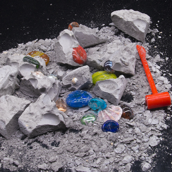 Mega Gem Digging Toolkit - Gräv riktiga ädelstenar, samlingar av stenar, kristaller och ädelstenar Digging Toolkit, Stem Educational Toys Science Toolkit för åldrarna 6-8 - 12 år gamla