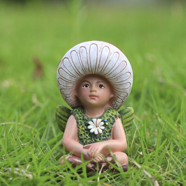 Statyträdgård Mini Svamptroll, Miniatyrträdgård i Harts, Prydnad