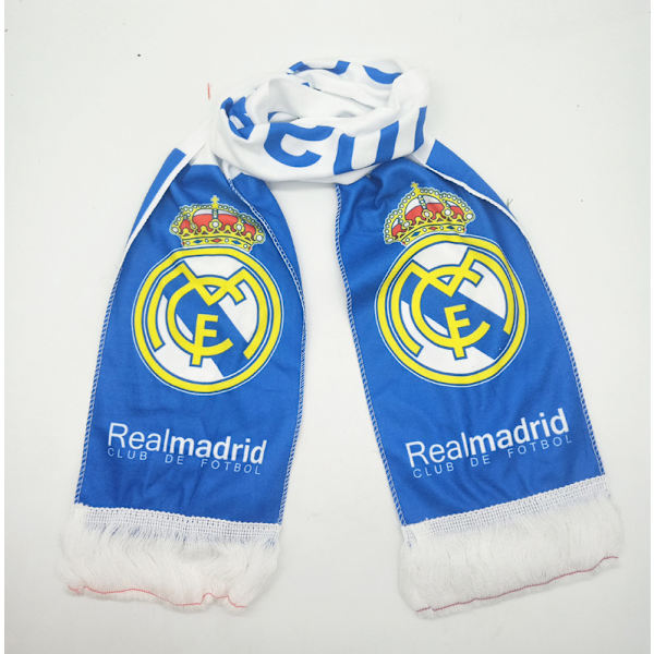 fodboldklub tørklæde, fodboldtørklæde, dekoration real madrid
